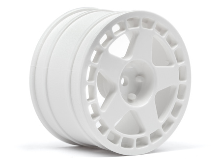 FIFTEEN52 TURBOMAC WHEEL WHITE (2.2"/57X35MM/2PCS) #117413