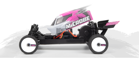 Samochód zdalnie sterowany RC #150851 Maverick Microbe 1/24th Buggy – Pink Model RC Auto