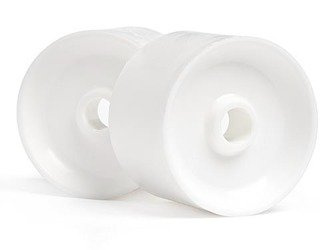 FRONT WHEEL (DISH TYPE/WHITE/6pcs)