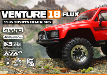 Venture18 FLUX 1985 Toyota Hilux SR5 - Red #160803