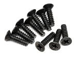 #Z578 Tp. Flat Head Screw M3X12Mm (10Pcs)