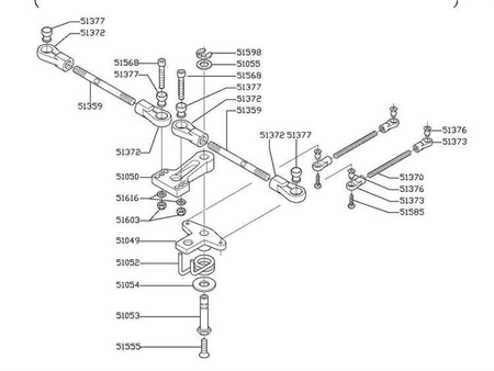 STEEL M6 TURNBUCKLE LEFT/RIGHT        60mm