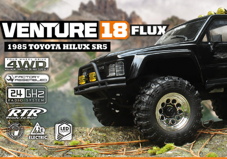 Venture18 FLUX 1985 Toyota Hilux SR5 - Black #160802