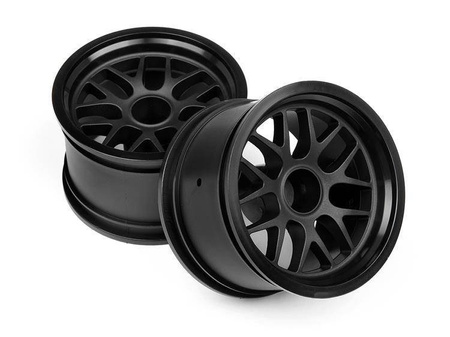 BBS Spoke Wheel 48X34mm Black (14mm Offset/2pcs) #109155