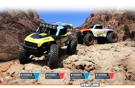 Samochód zdalnie sterowany RC #160805 Venture18 U4 Flux Ford Bronco 4400 - VGJR  Model Auto RC