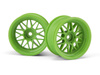 HRE C90 WHEEL 26mm GREEN (6mm OFFSET/2pcs) #106772