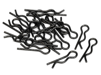 BODY PIN (6mm/BLACK/MEDIUM/20pcs) #75106