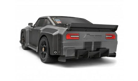 Samochód zdalnie sterowany RC #150311 QuantumR Flux 4S 1/8 4WD Muscle Car - Grey Model Auto RC