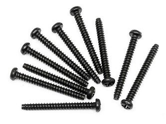 TP. BUTTON HEAD SCREW M3x28mm (10pcs) #Z558