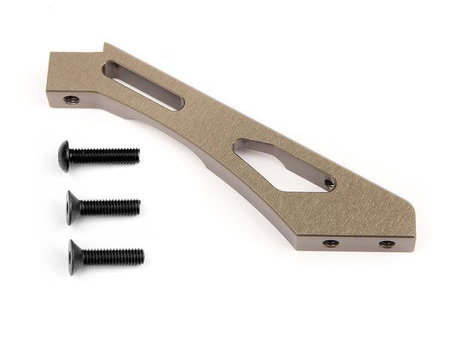 ALUMINUM FRONT BRACE (HARD ANODIZED) #108023