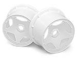 #3225 Super Star Wheel White (120X75Mm/2Pcs)