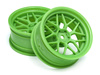 TECH 7 WHEEL GREEN 52X26X+6MM OFFSET (2PCS) #116531