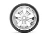 MOUNTED PHALTLINE TIRE 140x70mm on TREMOR WHEEL CHROME