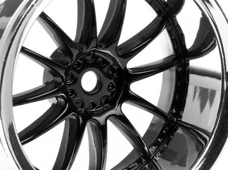 Work Xsa 02C Wheel 26Mm Chrome/Black (9Mm Offset) #3288