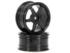 TE37 WHEEL 26mm BLACK (0mm OFFSET) #3836