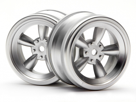 #3815 Vintage 5 Spoke Wheel 26Mm Matte Chrome(0Mm Offset
