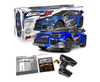 Samochód zdalnie sterowany RC #150360 QuantumRX Flux 4S 1/8 4WD Rally Car - Blue Model Auto RC