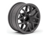 RTR WHEEL 26MM GUNMETAL (6MM OFFSET/2PCS) #112812