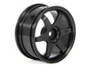 TE37 WHEEL 26mm BLACK (0mm OFFSET) #3836