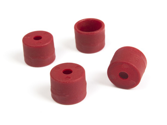 Wheel Washers (Red/4pcs) #150537