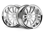 #3285 Work Xsa 02C Wheel 26Mm Chrome/White (9Mm Offset)