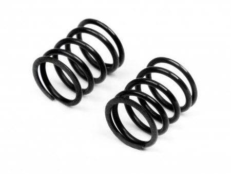 FRONT SPRING 3.6X5.7X0.5MM 5COILS (BLACK/2PCS)