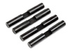 Shaft For 4 Bevel Gear Diff 4X27Mm (4Pcs) #87194