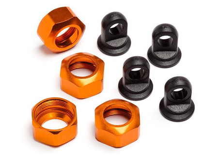 SHOCK CAPS  TROPHY SERIES 4PCS (ORANGE) #101752