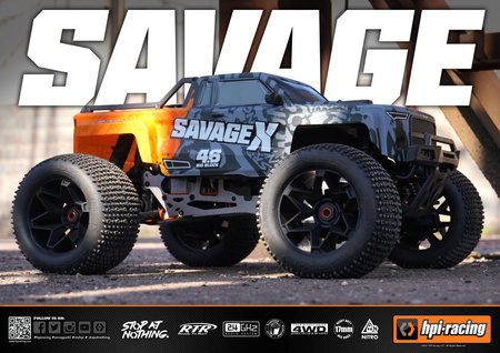 SAVAGE X 4.6 GT-6 #160100