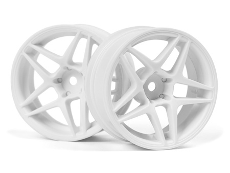 #160949 Kansei Astro Wheels White 6mm Offset 26mm (Pr)