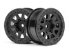 CR-10 WHEEL 1.9in (BLACK/2PCS) #116840