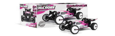 Samochód zdalnie sterowany RC #150851 Maverick Microbe 1/24th Buggy – Pink Model RC Auto