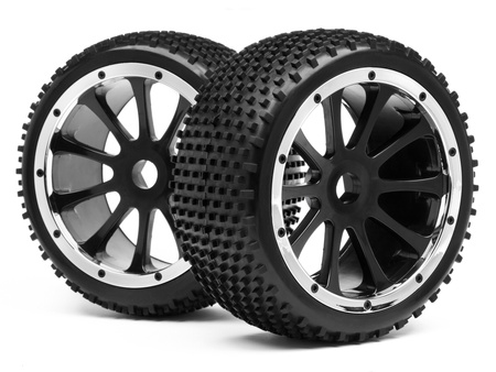 #MV24180 BLACKOUT ST MOUNTED WHEEL AND TYRE PR