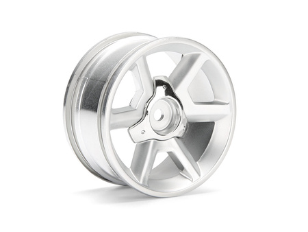 #33471 GT Wheel Silver (6Mm Offset/2Pcs)