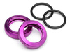 SHOCK ADJUSTER NUT 20mm (PURPLE/2pcs) #86446