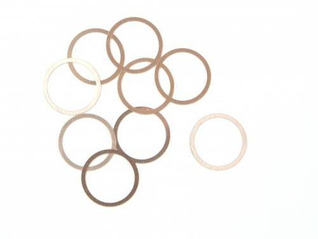 Washer 10X12X0.1Mm (Copper/10 Pcs) #Z891