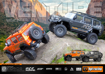 Samochód zdalnie sterowany RC #160510 Venture Wayfinder RTR Metallic Orange Model Auto RC