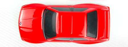 Samochód zdalnie sterowany RC #160990 nano-TTR 1989 BMW M3 E30 Ravaglia Red Model Auto RC