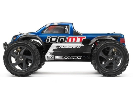 MONSTER TRUCK PAINTED BODY BLUE WITH DECALS ION MT #MV28068