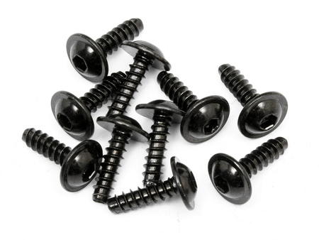 #Z562 Tp. Flanged Screw M3X10Mm
