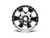 Warlock Wheel Chrome (83X56Mm/2Pcs) #3192