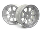 #160541 FS-15 Sport 8 Spoke Wheel Silver 26mm (OS 6mm/Pr)