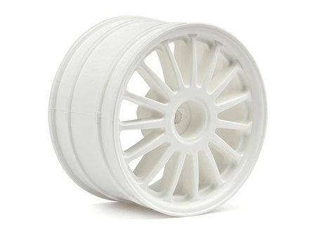 WR8 Tarmac Wheel White (2.2inch/57X35Mm/2Pcs) #108075