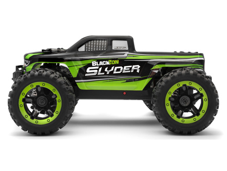 BlackZon Slyder MT 1/16 4WD Electric Monster Truck - Green #540100