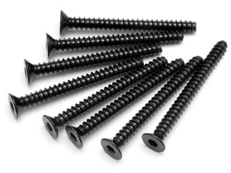 Tp Flat Head Screw M4X40Mm (Hex Socket/8Pcs) #94641