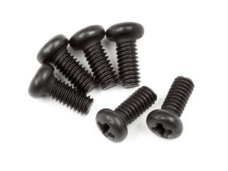 Button Head Screw M2.5 x 6mm 6Pcs #MV28036