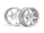 #160753 TE37 Wheel 26mm Matte Chrome (6mm Offset)