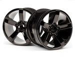 #101309 Bullet Mt Wheels Black Chrome (Pr)