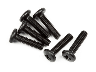 Button Head Screw M2.5 x 10mm 6Pcs #MV28034