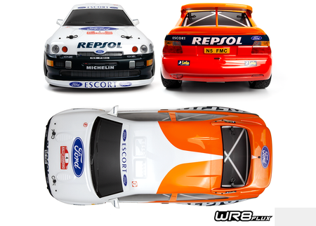Samochód zdalnie sterowany RC #160558 WR8 Flux 1996 Ford Escort RS Cosworth Model Auto RC